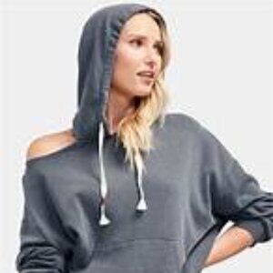 NWT - Wildfox - One Shoulder Shady Lady P. Carmine Hoodie - Size XSmall